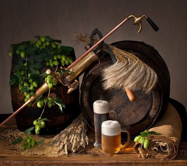 bierprobe mit braumeister und musik