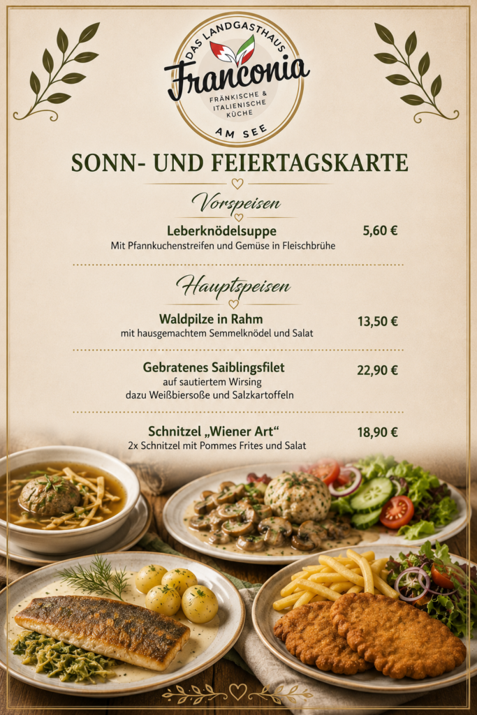 sonntagskarte fichtelgebirgshof 2026 2